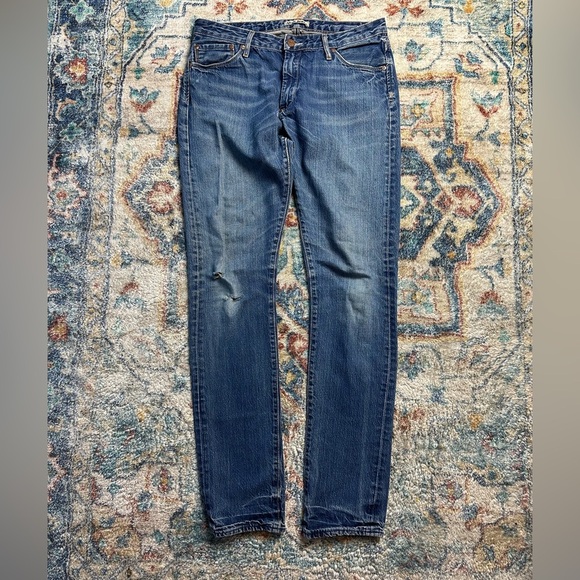 Acne Jeans Mid Wash Blue Jeans Size 32 - Picture 2 of 8